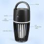 Bug Zapper, Electric Mosquito Killer, Fly Insect Trap ndoor & Outdoor, Mosquito Trap with Electronic Lamp for Backyard New