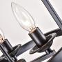 Maxax-Semi Flush Mount Ceiling Light (Antique Black 3 Lights)
