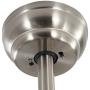 Indoor Ceiling Fan Light Fixtures - FINXIN Brushed Nickel Remote LED 52 Ceiling Fans For Bedroom,Living Room,Dining Room Including Motor,5-Blades,Remote Switch