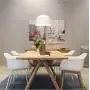 LAKIQ Modern Pendant Light Dome Shade Single Hanging Pendant Lamp Kitchen Island Lighting for Dining Room Living Room Bedroom (9.84,White)