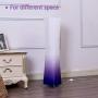Floor Lamp, CHIPHY Dimmable Standing Lamp, 3 Levels Adjustable Brightness 12W/2 LED Bulbs(2400 Lumens, 100 Watt Equivalent) and Purple Fabric Shade, Modern for Bedroom and Kids Room