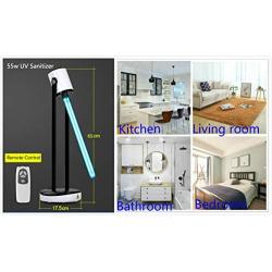 Pur UV Powerful Light, 55W Livingroom Bedroom Germ Virus, Dustmite Eliminator Kill 99.9% Mold Bacteria Germs Dustmite Virus Help Reduce Allergy from Dustmite 360°Sterilization, Remote Control, 110v