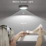 Motion Sensor Light, 6pcs Cordless Battery-Powered LED Night Light Wall-Mounted Wall Light, Used for Indoor/Outdoor, Staircase, Bedroom, Bathroom, Corridor, Cabinet Safety Light