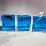 Shark Night Light,Cube Shark Diver Night Lamp Novelty Gift for Children for Living Rooms and Bedrooms Decor
