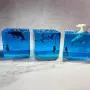 Shark Night Light,Cube Shark Diver Night Lamp Novelty Gift for Children for Living Rooms and Bedrooms Decor