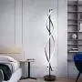 30W LED Floor Lamp Remote Control Dimmable Spiral Floor Lamp Indoor Lamp Floor Lamp for Living Rooms Family Rooms Bedrooms Offices Lighting (Black) 30W LED Floor Lamp Remote Control Dimmable Spiral Floor Lamp Indoor Lamp Floor Lamp for Living Rooms Family Rooms Bedrooms Offices Lighting (Black)