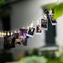 Photo Clip String Lights (16.4ft), 40 LED & Remote, Battery Powered – Gift for Teen Girl – Cute Teenage VSCO Stuff as Room Decor – Warm White Fairy Lights for Bedroom – Unique Dorm Decoration