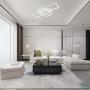 CHYING Modern Ceiling Light, White Flush Mount LED Rectangle Light Fixture 60W 6000K White Light PVC Metal Lighting for Living Room Bedroom Study CHYING Modern Ceiling Light, White Flush Mount LED Rectangle Light Fixture 60W 6000K White Light PVC Metal Lighting for Living Room Bedroom Study