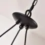 Maxax Chandelier 6-Light Farmhouse Kitchen Island Pendant Lighting fixtures for Dining Room Bathroom Bedroom Living Room, Black&Gold Finish (6 Lights)