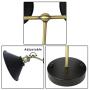Longwind Industrial Farmhouse Black 2 Light Wall Sconces,Simplicity Vintage Bathroom Metal Wall Light Fixture