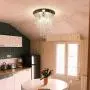 3 Lights Mini Crystal Flushmount Chandelier Fixture, Crystal Ceiling Lamp, H10.4'' X W9.8'', Elegant Modern Flush Mount Ceiling Light for Bedroom, Hallway, Bar, Living Room, Dining Room, Chrome(G9 Base)