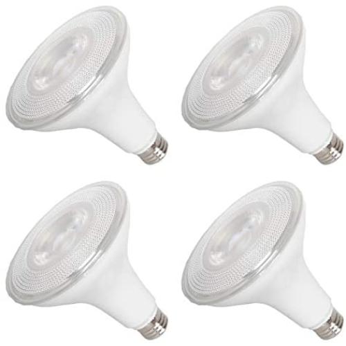 Maxxima PAR38 LED Indoor/Outdoor Warm White Light Bulb 1275 Lumens 15 Watts 100 Watt Equivalent 3000K 90 CRI Dimmable Energy Star Flood Light (4 Pack)