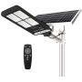 400W Solar Street Flood Light Outdoor, NIORSUN Motion Sensor Dusk to Dawn Solar Light with Remote Control IP67 Waterproof for Parking Lot, Stadium, Garden, Pathway(Bright White)