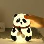 Cute Silicone Night Light, Christmas Gifts for Kids Toddler Baby, LED Baby Nursery Lamp for Kids Bedroom, Multicolor Changing, Touch Control (Eyelash)