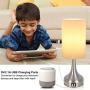 Yoxdalmk 3-Way Dimmable Touch Control Table Lamp Set of 2, Modern Bedside Desk Lamp with Dual USB Charging Ports, White Fabric Lampshade Nightstand Lamp for Bedroom, Living Room (LED Bulbs Included) Yoxdalmk 3-Way Dimmable Touch Control Table Lamp Set of 2, Modern Bedside Desk Lamp with Dual USB Charging Ports, White Fabric Lampshade Nightstand Lamp for Bedroom, Living Room (LED Bulbs Included)