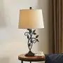 Maxax Traditional Table Lamp with Linen Fabric Shade Set of 2 for Living Room and Bedroom, Black Maxax Traditional Table Lamp with Linen Fabric Shade Set of 2 for Living Room and Bedroom, Black