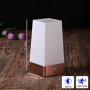 WRalwaysLX 3 Modes Battery Powered Small Table Lamp,Bedside Lamp Wireless PIR Motion Sensor LED Night Light,USE 3x1.5VAAA Battery,Sensitive Portable Moving Lamp for Kids Room,Hallway,Bedroom