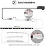Onforu 49.2ft Smart WiFi LED Strip Lights,15m RGB Light Strip Compatible with Alexa, Google Assistant, Dimmable Colored LED Light Strip by App Control, Music Synchronize Color Changing Tape Lights