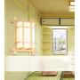 SMC wall lamp Japanese Style Solid Wood Creative Wall Lamp Bedside Lamp Bedroom Living Room Balcony Aisle Porch Wood Wall Lamp Small Ceiling Lamp