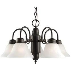 Design House 514455 Millbridge 5 Light Chandelier, Oil Rubbed Bronze