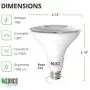 Sunco Lighting 3 Pack PAR38 LED Bulb 13W=100W, 2700K Soft White, 1050 LM, Dimmable, Indoor/Outdoor Spotlight, Waterproof - UL & Energy Star Listed