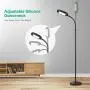 Nekteck LED Floor Lamp for Living Room, Bedroom and Office, Bright Lighting Adjustable Dimmable Modern Reading Floor Lamp with Touch Control, 3000K-6500K 4 Color Temperatures and 5 Level Brightness