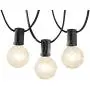 Amazon Basics Patio String Light, 50 Feet, Black