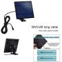 Solar Lights Outdoor Street Flood Light with 16FT Extension Cord Solar Lamp Security Landscape Lighting Waterproof for Ceiling Porch, Cabin roof,Tree,Doorway,Garden Lighting(Warm White)