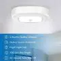 SUNVIE Motion Sensor Ceiling Light Battery Operated LED Motion Sensor Light Indoor/Outdoor Wireless Battery Powered Ceiling Light 300LM for Closet Hallway Bathroom Laundry Pantry with Photocell Sensor