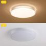 16.5 Inch Modern LED Flush Mount Ceiling Light Round 30W 2445lm Dimmable Light for Bedroom Dining Room Kitchen,Warm White 3000K