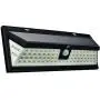 UMR 100 LED Solar Security Light - 2020 Motion Sensor Outdoor Lighting w Magnetic Mounting, USB Battery Power, Dusk Dawn Detector - Ultra-Bright Wireless for Exterior Outside Driveway Yard Patio Deck