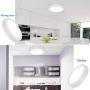 Flush Mount LED Ceiling Light Fixture-24W Soft Daylight Flat Round Surface Mounted Downlight Lamp Lighting for Closet/Bedroom/Dining Room/Kitchen/Kids Room/Dorm Room Flush Mount LED Ceiling Light Fixture-24W Soft Daylight Flat Round Surface Mounted Downlight Lamp Lighting for Closet/Bedroom/Dining Room/Kitchen/Kids Room/Dorm Room