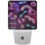 Magical Unicorn Night Light for Girl Bedroom,Auto Dusk to Dawn Sensor Nightlight,Plug-in Wall Light for Bedroom,Bathroom,Nursery,Kitchen,Hallway,Stairs,Energy Efficient,Pack of 2