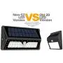 Solar Lights, Lampat Outdoor 62 LEDs, Super Bright Motion Sensor Lights with Wide Angle Illumination, Wireless Waterproof Security Lights for Wall, Driveway, Patio, Yard, Garden