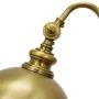 Decor Therapy PL3900 Chloe Pharmacy Floor Lamp, 7.8x14.57x21.93, Zadar Brass