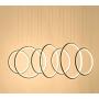 Modern Chandelier Circular LED Simple Pendant Ceiling Lighting for Dining Table