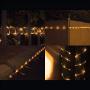 Fitybow LED Rope Lights Battery Operated String Lights 40Ft 120 LEDs 8 Modes Hanging Fairy Lights Dimmable/Timer with Remote for Camping Party Halloween Christmas Decoration (Warm White)