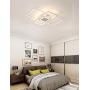 LED Ceiling Lamps Living Room Modern Half Flush Mount Ceiling Hanging Lamp Fixture Metal Acrylic Dimming Ceiling Lamp Minimalist Square Bedroom Ceiling Light with Remote Ceiling Lighting (White-72W) LED Ceiling Lamps Living Room Modern Half Flush Mount Ceiling Hanging Lamp Fixture Metal Acrylic Dimming Ceiling Lamp Minimalist Square Bedroom Ceiling Light with Remote Ceiling Lighting (White-72W)