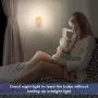 Plug-in Night Light for Kids, Compact RGB Color Changeable LED Night Lamp with Dusk to Dawn Sensor, Warm White Night Lighting for Baby Room, Bedroom, Hallway, Kitchen, Bathroom, Stairs (2 Pack)