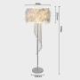 Carl Artbay Crystal Tassel Floor Lamps Modern Simple Wedding Room Bedroom Living Room Feather Standard Lamp