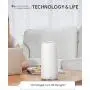 AUKEY Smart Table Lamp Works with Alexa & Google Home App Control Bedside Lamp Dimmable Warm White Light & RGB Touch Lamp for Living Room and Bedrooms