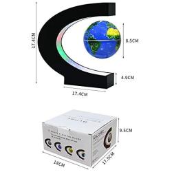 Unique Magnetic Levitation Floating World Map Globe Floating Globe LED Lights Students Business Girlfriend Boyfriend Birthday Gift Desk Decoration-3_inch_Basketball