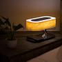 MODIRNATION Bonsai Tree of Light - Bedside Smart Table Lamp with Built-in Bluetooth Speaker and Wireless Charger for Bedroom, Office, Living Room, Stepless Dimming Desk Lamp with Sleep Mode