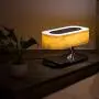 MODIRNATION Bonsai Tree of Light - Bedside Smart Table Lamp with Built-in Bluetooth Speaker and Wireless Charger for Bedroom, Office, Living Room, Stepless Dimming Desk Lamp with Sleep Mode