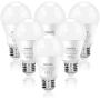 MikeWin Outdoor Dusk to Dawn Light Bulbs, 12W(100W Equivalent), 6 Pack E26 5000K, Built-in Photocell Detector, Auto On/Off, Smart Sensor LED Lighting Bulb for Porch Hallway Garage Boundary MikeWin Outdoor Dusk to Dawn Light Bulbs, 12W(100W Equivalent), 6 Pack E26 5000K, Built-in Photocell Detector, Auto On/Off, Smart Sensor LED Lighting Bulb for Porch Hallway Garage Boundary