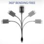 Auto Roof USB Star Night Light, Portable Romantic Atmosphere Light, Adjustable Car Interior Decoration Light Atmosphere Lamp for Car, Ceiling, Party, Bedroom, ect. (Plug and Play)