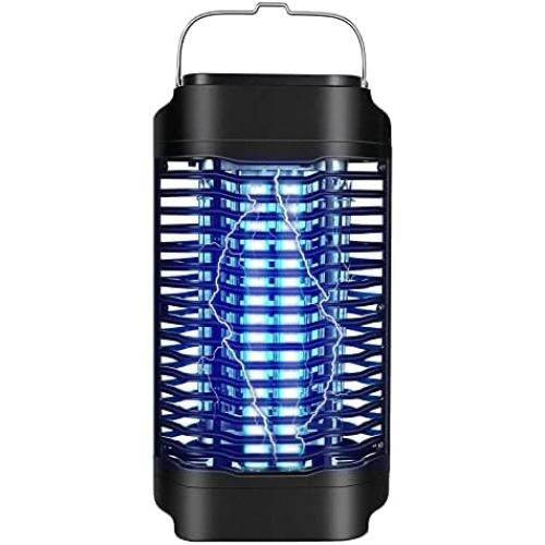 Electric Bug Zapper 18W for Outdoor & Indoor, Effective 4200V Mosquito Zapper Killer, Waterproof Mosquito Trap & Insect Fly Zapper (Black)