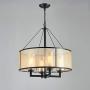Saint Mossi Mordern 4-Light Chandelier Lighting Flush Mount LED Ceiling Light Fixture Pendant Lamp for Dining Room Bathroom Bedroom Livingroom