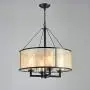 Saint Mossi Mordern 4-Light Chandelier Lighting Flush Mount LED Ceiling Light Fixture Pendant Lamp for Dining Room Bathroom Bedroom Livingroom