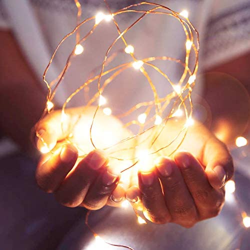 2Packs LED Fairy String Lights,Svarog Fairy Lights Battery Operated,16ft/5m 50LEDS Copper Wire String Lights for Bedroom,Indoor Garden Wedding Party Patio Home Christmas Decorations(Warm White) 2Packs LED Fairy String Lights,Svarog Fairy Lights Battery Operated,16ft/5m 50LEDS Copper Wire String Lights for Bedroom,Indoor Garden Wedding Party Patio Home Christmas Decorations(Warm White)